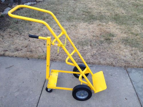 Akro-mils folding gas cylinder hand truck dolly for sale