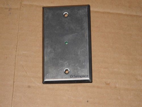 MULBERRY 97151 22/00 STAINLESS STEEL SWITCHPLATE SIMPLEX