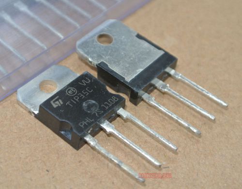 2x TIP35C TIP35 SILICON HIGH POWER TRANSISTOR - ST