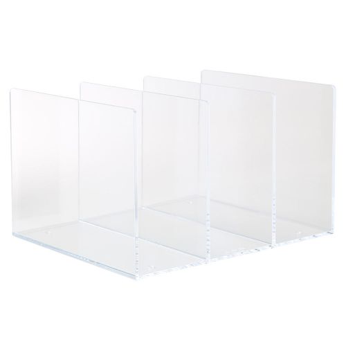 Muji acrylic partition storage stand holder file notebook organizer desktop moma for sale