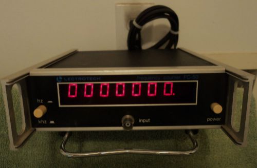 Vintage lectrotech frequency counter model fc-50 from ham collector for sale