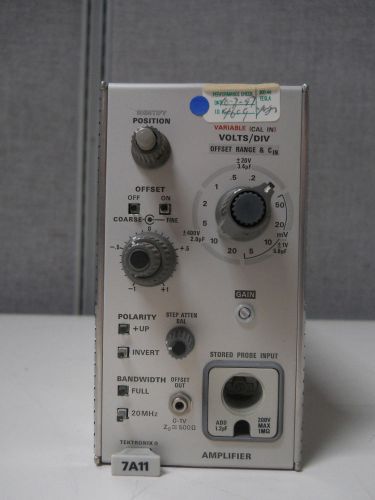 Tektronix 7A11 Amplifier