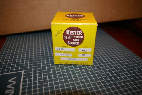 1 Lb Roll Unused Kester Solder - .010,  60/40 - Made in USA