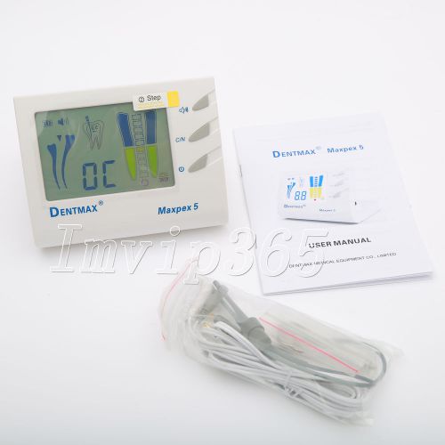 Dental dentmax maxpex 5 endodontic apex locator root canal finder color lcd for sale