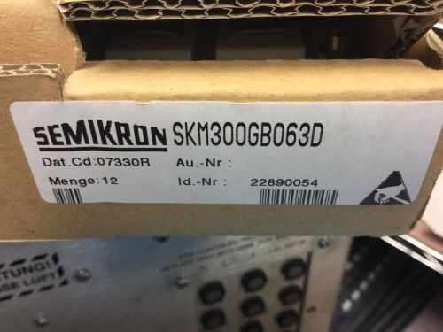 SKM300GB063D 400 A 600 V IGBT Semikron Semitrans 0733 R 0390