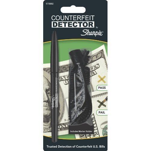 Sharpie Counterfeit Detector Marker With Coil - Magnetic Ink