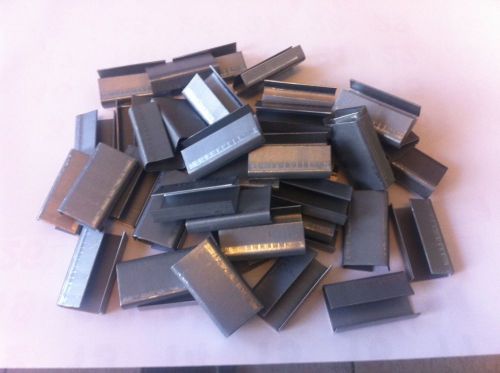 1,000pcs 5/8&#034; metal open seals for poly strapping for sale