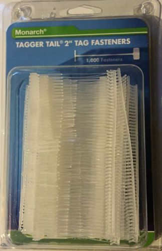 Brand New Monarch Tagger Tail 2&#039;&#039; Tag Fasteners 1,000ct!