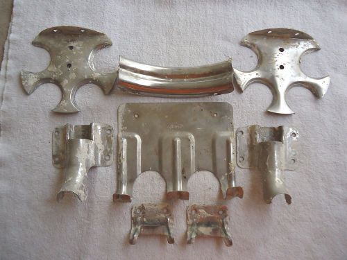Vintage Lot Of 8 Surge Dairy Milk Brackets / Holders &#034; AWESOME COLLECTABLE SET &#034;