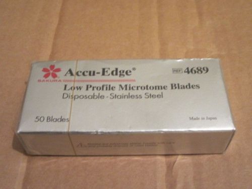 Sakura Accu-Edge 4689 Disposable Low Profile Microtome Blades (50)