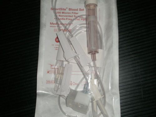 Cardinal smartsite blood set 28080e nonvented needlefree valve port- 20pcs for sale