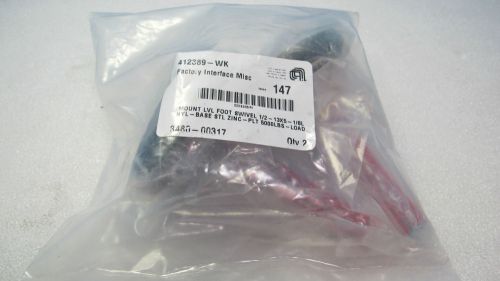 Applied materials p/n  3480-00317 mount level foot swivel 5000 lb capacity for sale