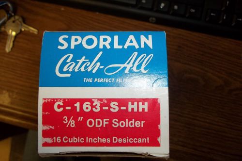 Sporlan catch-all filter-drier liquid c-163-s-hh new for sale