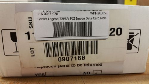 LexJet Legend 72HUV PCI Image Data Card