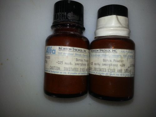 50g Boron Powder, -325 Mesh, Reagent Grade, Alfa Aeser