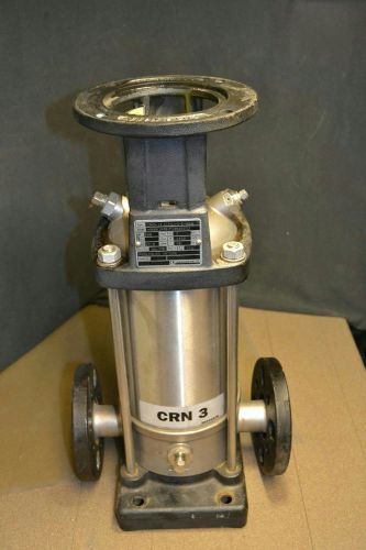 Grundfos CRN3 CRN3-12 U-FGJ-G-E-HOOE Vertical Centrifugal Pump Stainless Steel