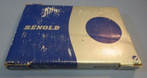 Box of 10&#039; Section of Renold 60-1 RIV Roller Chain 60RB New