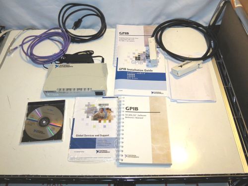 National Instruments GPIB-ENET/100 GPIB Controller Kit w/some Accessories...