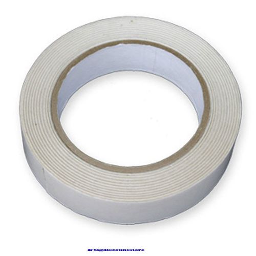 Bazic 1&#034; x 1296&#034;(36 yrd) double sided permanent tape 3&#034; core acid free excellent for sale