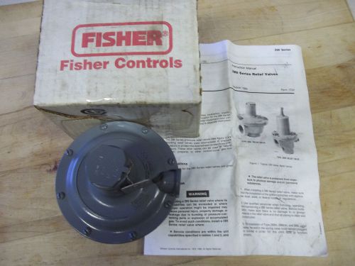 New fisher controlls 289l-21 spring loaded throttling relief valve 1&#034; fnpt for sale
