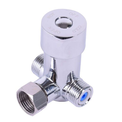 New Hot &amp; Cold Water Mixing Valve For Sensor Faucet Thermostatic Temperature A1