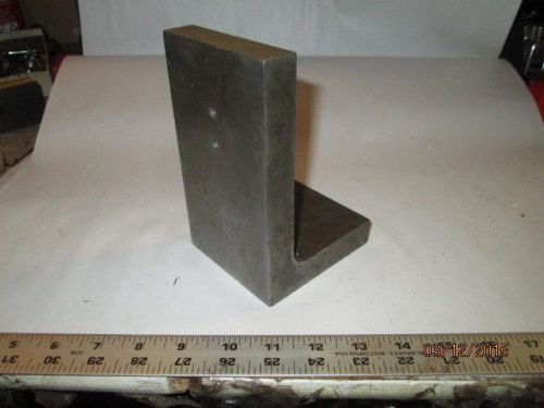MACHINIST LATHE MILL Machinist Ground &amp; Hardened Angle Plate for Set Up
