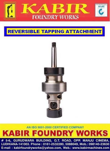 Reversible tapping attachment, tapping attachment, tapping tool for sale