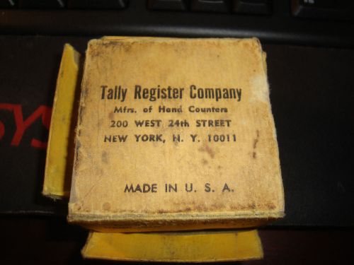 VINTAGE HAND COUNTER TALLY REGISTER LAPS STROKES ETC