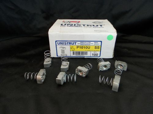 UNISTRUT 1/2&#034; Channel Nut with Spring (Box of 100)