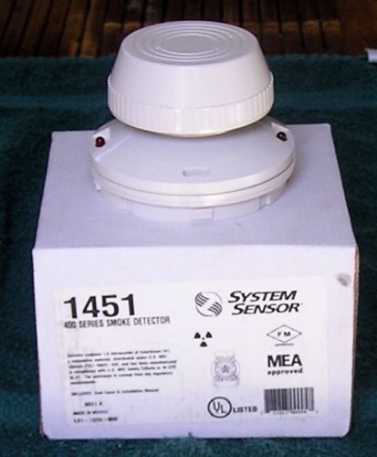 System Sensor 1451 Plug-in Ionization Smoke Detector
