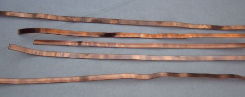Copper strips (1 pound) 5/16 wide x 1/16 thick  jewelry.crafts art (8 -14 inches for sale