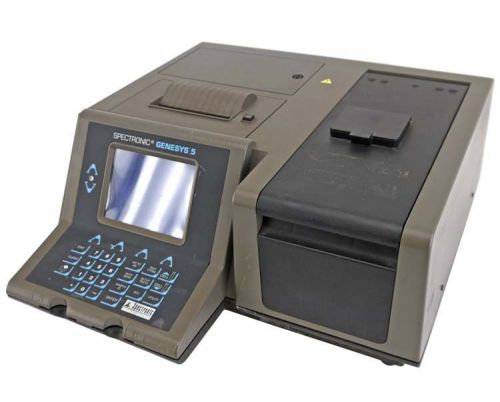 Spectronic 336008 genesys 5 lab specimen analytical uv/vis spectrophotometer for sale