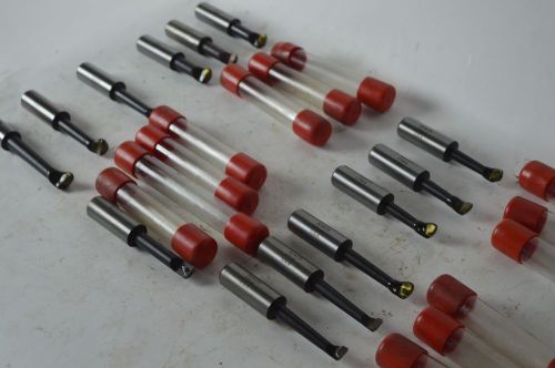 Lot of 13 Borite  Boring Bars Carbide NOS C9S-6, C7M-6, C7L-6, C9L-2, 7LC, C9M-6