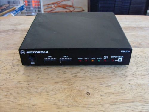 Motorola TNA200 Model L3151A Radio Tone Remote Adapter