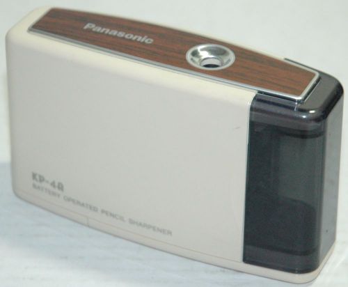 Panasonic KP-4A Battery Operated Pencil Sharpener