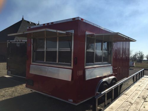 2015 covered wagon concession trailer - 8.5x16 for sale
