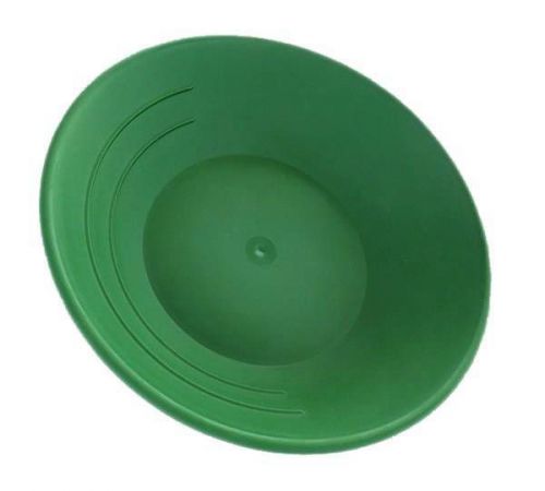 13&#034; gold pan panning sifting separating impurities black sand prospecting green for sale