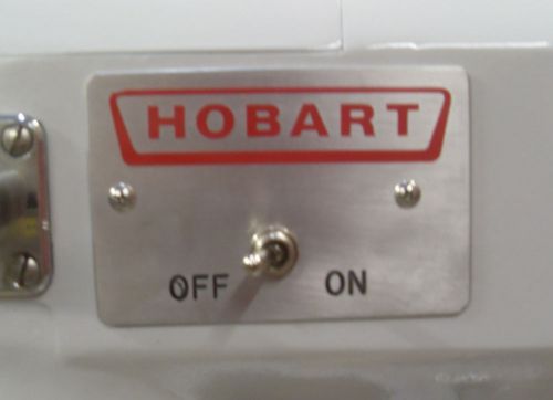 New Mixer On Off  Switch &amp; plate for Hobart A200 20qt and A120 12qt Mixers red