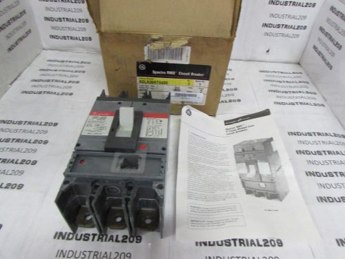 GENERAL ELECTRIC CURRENT LIMITING CIRCUIT BREAKER SGLA36AT0400 NEW IN BOX