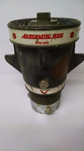 Akron Akromatic 1000 Fire Stream Nozzle Style 5050