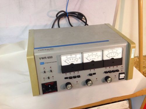 E-C Apparatus VWR Scientific VWR 600 Electrophoresis Power Supply