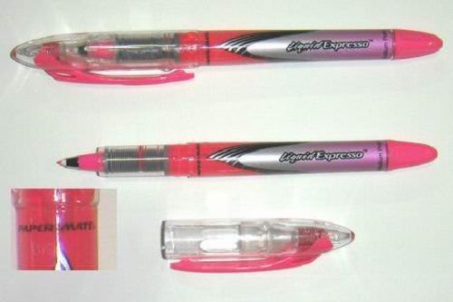 72 NEW Paper Mate Pink Liquid Expresso Pen- Medium Point FREE SHIPPING!