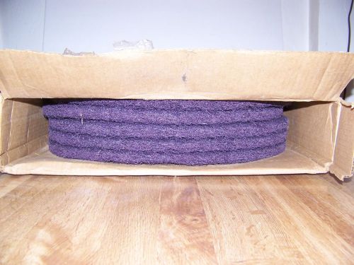 20&#034; Extra Heavy Floor Stripping Pads Box of 5, Heavy Duty Stripping