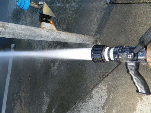 Fire hose nozzle tft task force tips fm 1.5&#034; nh nst 1 1/2 inch quadrafog fqs 125 for sale