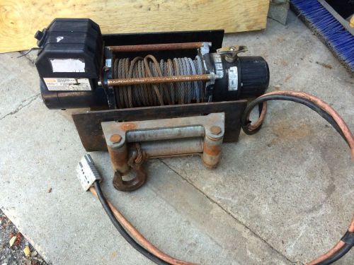 Dayton, 12 volt, 9000 lbs electric winch for sale