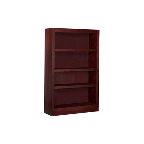 A. Joffe A. Joffe - C Single Wide Bookcase - Cherry Finish - 4 Shelves
