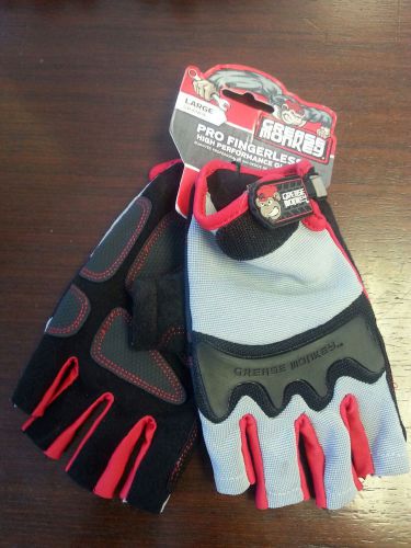Grease Monkey Pro Fingerless High Performance Gloves