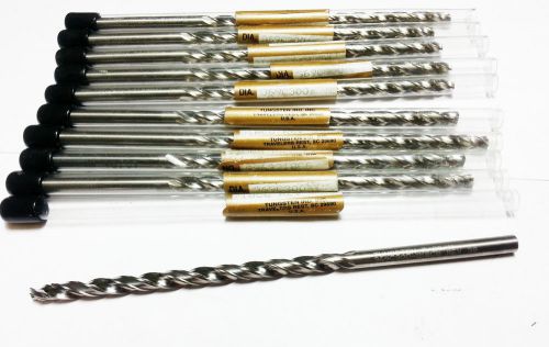 Aircraft Tools (Lot of 10) .2188&#034; Tungsten INC. Solid Carbide Step Drill AV555