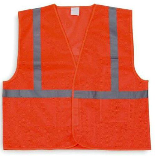 Lot of 10 Road Crew Reflective Safety Vests Cool Lightweight Breathable Mesh XXL