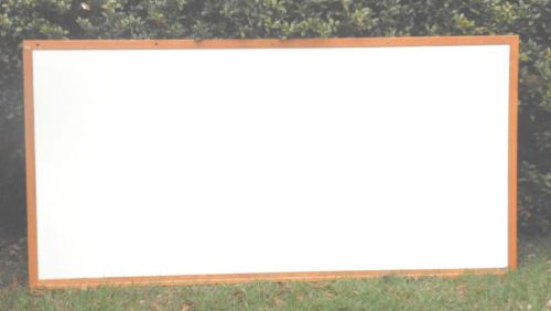 EXTRA LARGE 8FT LONG  X 4FT HIGH HEAVY WOODEN DRY ERASE BOARD